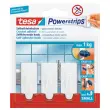 Kleine zelfklevende haak, trendy, wit - Tesa