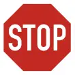 Verkeersbord 'STOP' - Exacompta 
