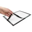 Magnetofix displayframe, A4, rood - Magnetoplan