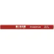 Middelgrote timmermanspotlood, ovaal, roodbruin - Staedtler 
