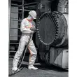 Wegwerpbeschermingsoverall 4B, XXL, wit/oranje - Uvex