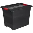Opbergdoos 'eckhart', 24 L, grafiet/rood - Keeeper
