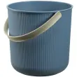 Opbergemmer AKITA, 10 liter, wit/groen - Nhg 
