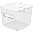 Opbergdoos COMPACT SQUARE M, transparant - Smartstore