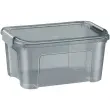 Opbergdoos SHADOW, 18 liter, grijs doorschijnend - Cep 