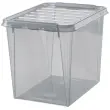 Opbergdoos COLOUR, 46 liter, grijs - Smartstore