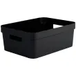 Opbergdoos STONE, 12 liter, PP, lauriergroen - Eda Fontaine 