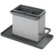 Opbergruimte voor gootsteen Tidytex, kunststof, grijs - Metaltex