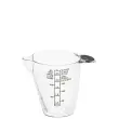 Maatkan, 0,5 liter, transparant - Plast Team 