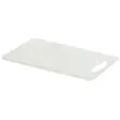 Snijplank met sapgroef, wit - Plast Team 