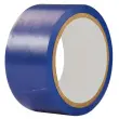 Markeerstrook voor op de grond, 50 mm x 33 m, blauw - Rillprint