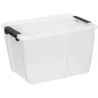 Opbergdoos HOME BOX, 15 L, transparant - Plast Team 