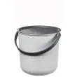 Opbergemmer AKITA, 53 liter, wolkengrijs - Plast Team
