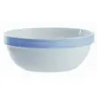 Onderzetter BRUSH, 140 mm, blauw/wit - Esmeyer