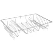 Colonia afdruiprek, metallic zilver, L480 mm - Metaltex