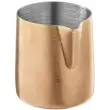 Pot met schenktuit FLOW, 150 ml, zilver - APS 