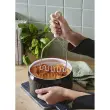Biologische aardappelstamper, 280 mm, inox/crème - Gastromax