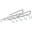 My-Mug bekerhouder, metallic zilver - Metaltex