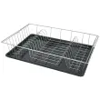 Colonia PLUS afdruiprek, zilver/antraciet - Metaltex