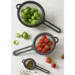 Fijne keukenzeef, diameter 80 mm, zwart - Gastromax