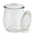 12 Weck-potten met deksels, tulpvorm, 220 ml - APS