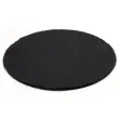 Schaal van natuurlijk leisteen, diameter 220 mm, antraciet - APS 