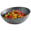 APS Saladeschaal FROSTFIRE, diameter: 265 mm, zilver-zwart 