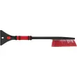 IJskrabber met sneeuwborstel - 600 mm - Zwart/rood - Nigrin 