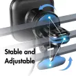 LogiLink Magnetische smartphonehouder voor in de auto, zwart