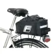 FISCHER 2-in-1 fietstas voor bagagedrager, zwart