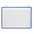 djois door tarifold Brochurehouder, A4 liggend, blauw