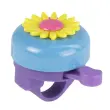 Fiets stuurbel met bloemmotief - Assortimente kleuren - Fischer