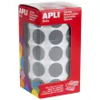 Rol stickers rond &Oslash; 20 mm grijs - Apli 