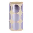 Rol stickers rond &Oslash;33 mm metallic zilver - Apli 