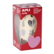 Rol stickers met verschillende zilverkleurige vormen - Apli 