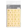 Goudkleurige sterrenstickers 17 vellen - Apli