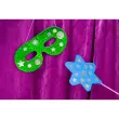Ronde gommettes Ø 20 mm goud metallic 3 vellen - Apli