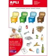 Themagegommetjes Recycling 12 vellen - Apli