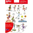 Themagegommetjes Sport 3 vellen - Apli 