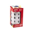Rol stickers met dierenafdrukken - 900 stuks - Apli