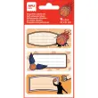 Schoollabels basketbal - 3 ontwerpen - 9 stuks - Apli