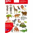 Themagebordjes De jungle 3 vellen - Apli