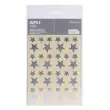 Sterstickers 12,5 en 19,5 mm zilver holografisch 3 vellen - Apli