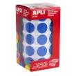 Rol stickers rond &Oslash; 20 mm blauw - Apli 