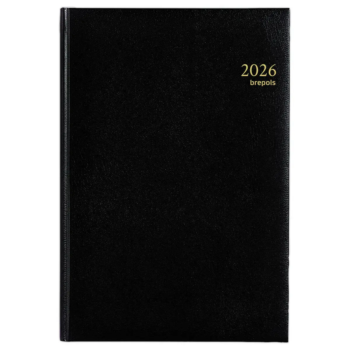 Weekagenda BREPOLS Omega - 21 x 29 cm - Zwart