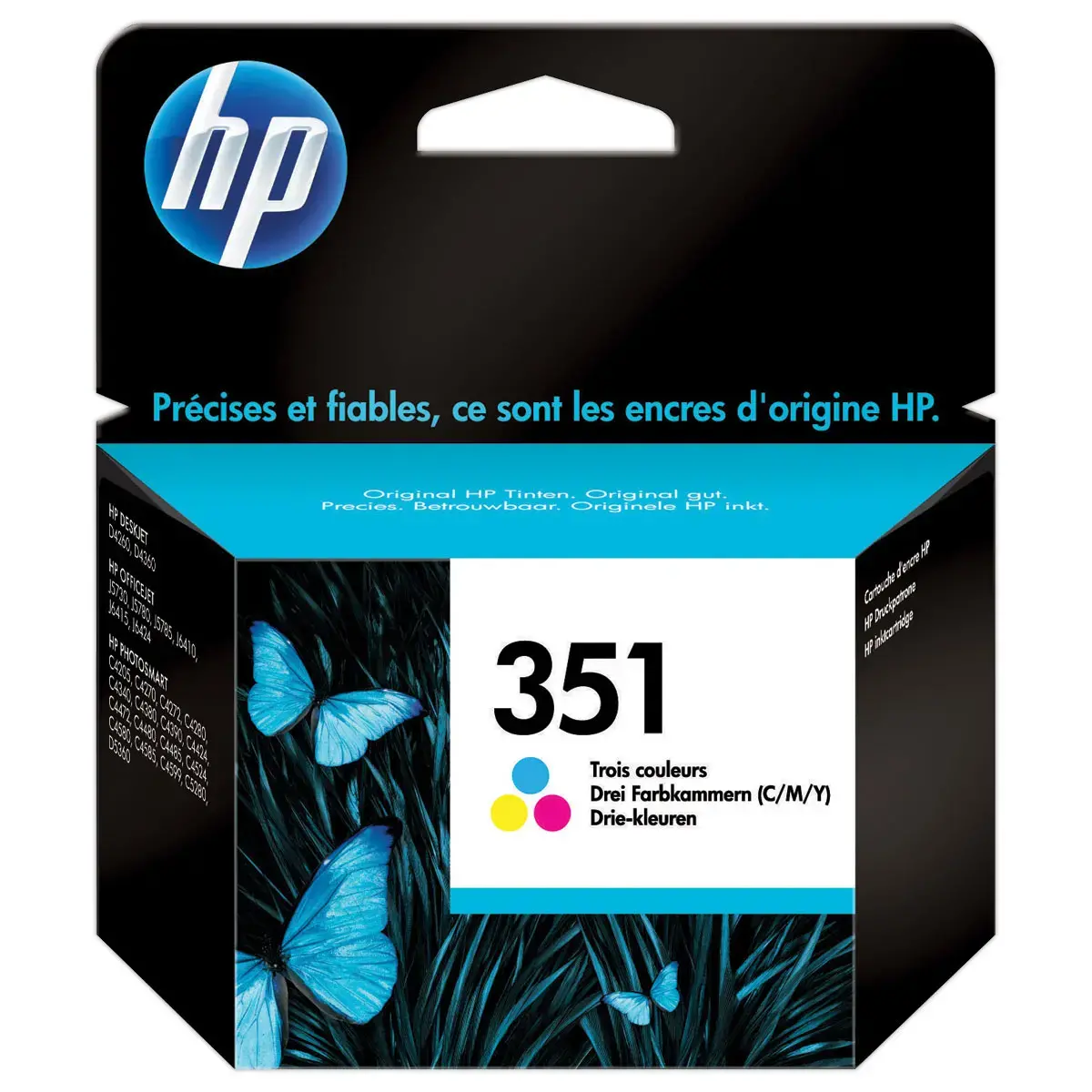 Inkjetcartridge HP 351 3 kleuren CB337E 