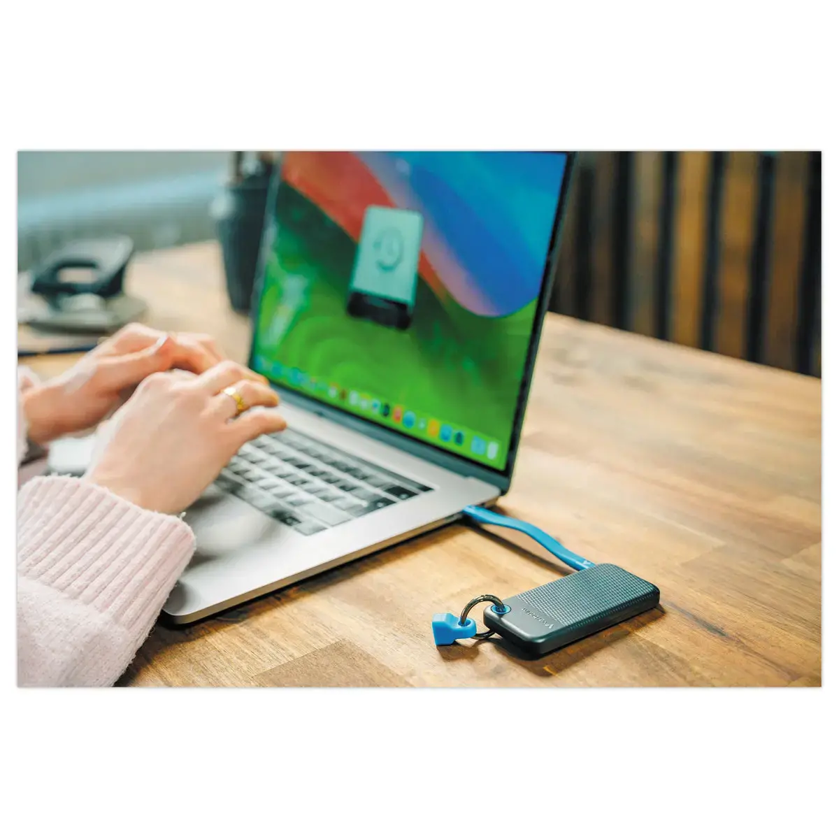 Pocket SSD USB 3.2 Gen 2 2TB NR/BLAUW