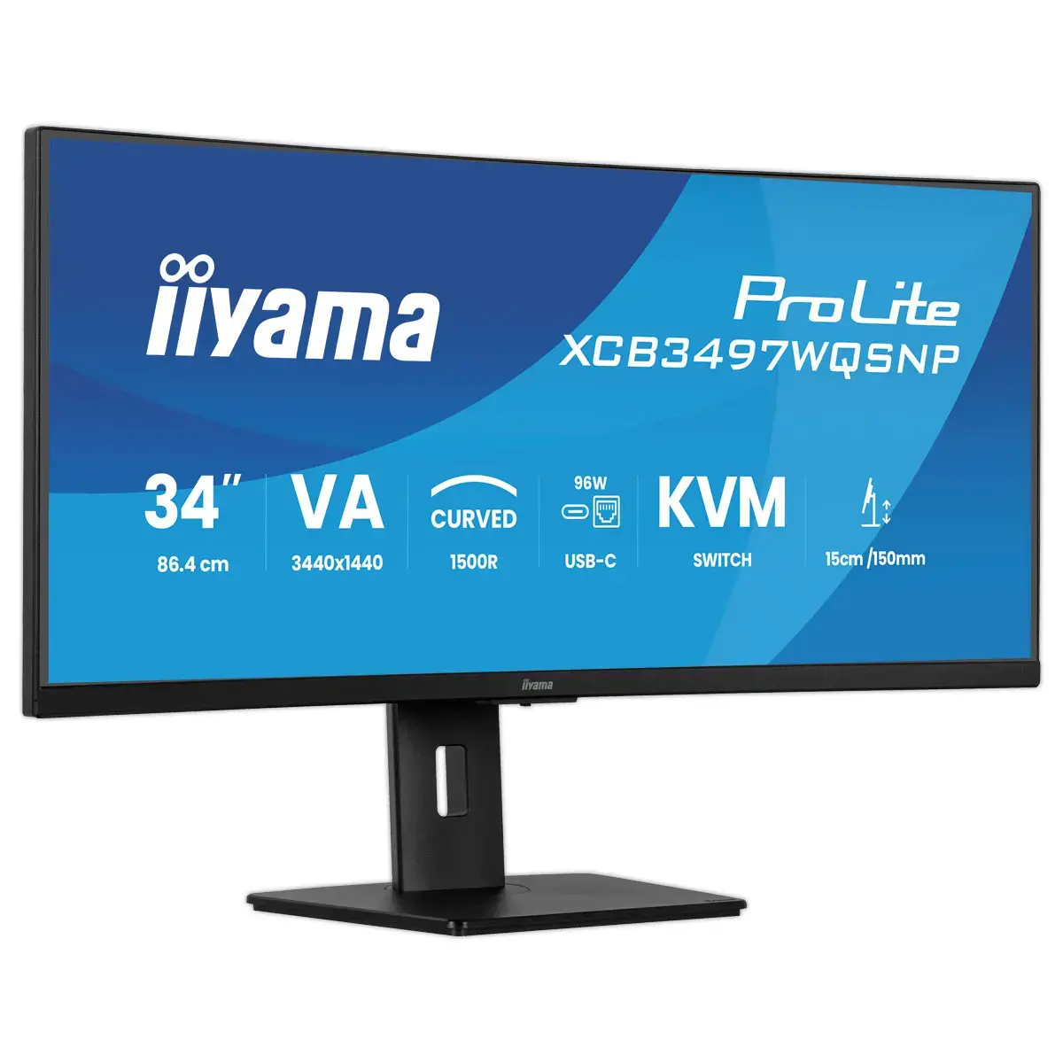 PROLITE 34'' GEBOGEN MONITOR XCB3497WQSNP-B1