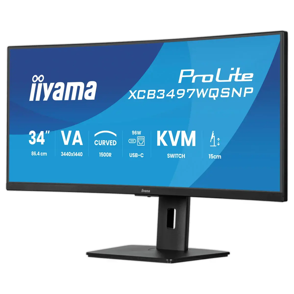 PROLITE 34'' GEBOGEN MONITOR XCB3497WQSNP-B1