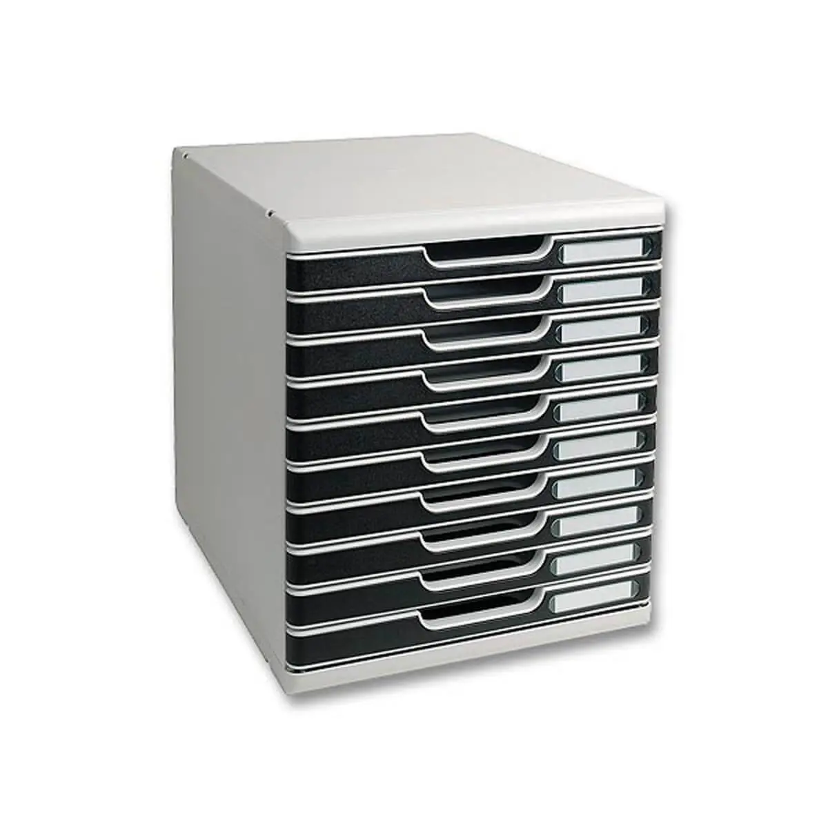 Klasseerdoos 10 laden - Modulo - Zwart - EXACOMPTA 